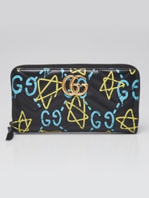 Gucci Black Multicolor Quilted Leather Gucci