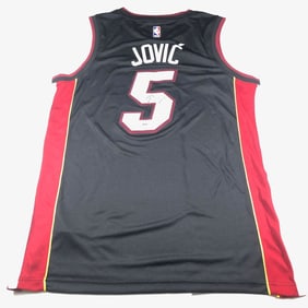 Nikola Jovic Signed Jersey PSA/DNA Miami