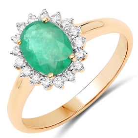 1.39 CT Genuine Zambian Emerald and