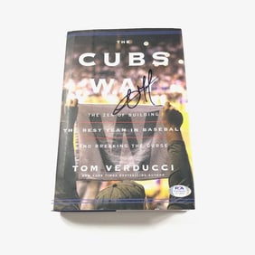 CHRISTOPHER MOREL Signed Book PSA/DNA Autographed