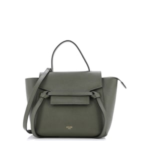 Celine Belt Bag Textured Leather Nano