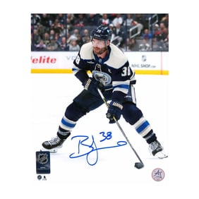 boone jenner signed columbus blue jackets