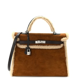 Hermes Veau Doblis Mouton Shearling Swift