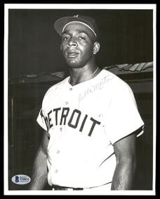 bubba morton autographed 8x10 photo tigers