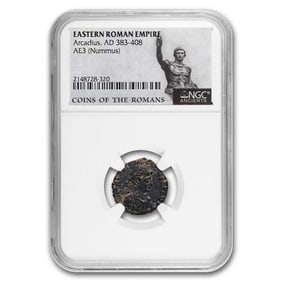Eastern Roman AE Nummus Arcadius (383-408