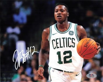terry rozier signed 8x10 photo PSA/DNA