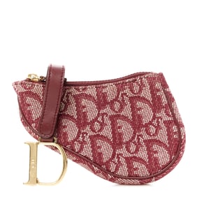 Christian Dior Monogram Saddle Coin Purse