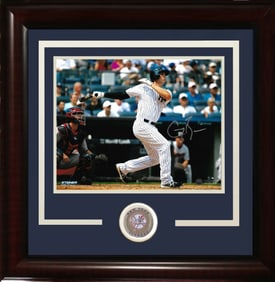 Greg Bird signed 8x10 1st HR