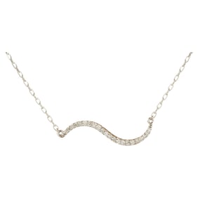 Exquisite Natural Diamond Necklace In 18K