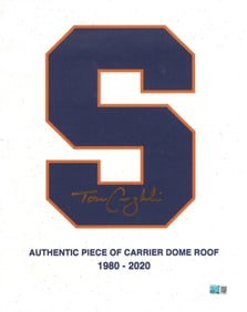 Tom Coughlin Syracuse University Autographed 11x14