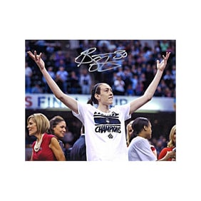 Breanna Stewart Seattle Storm Autographed Hands