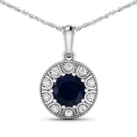 2.55 CT Genuine Blue Sapphire and