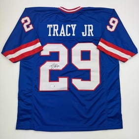 autographed/signed tyrone tracy jr. new york