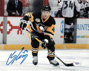 Conor Sheary signed 8x10 photo PSA/DNA