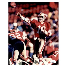 joe montana san francisco 49ers autographed