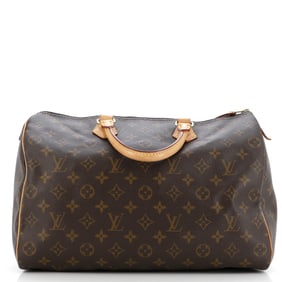 Louis Vuitton Speedy Handbag Monogram Canvas