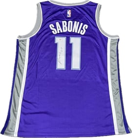 domantas sabonis signed jersey PSA/DNA sacramento