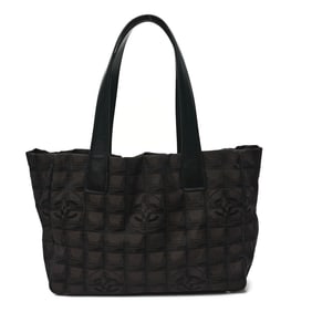 Chanel Nylon Large Travel Tote Brown