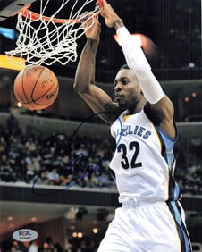 jeff green signed photo PSA/DNA memphis