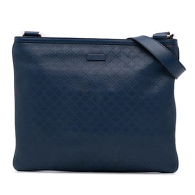 Gucci Leather Diamante Hilary Lux Crossbody