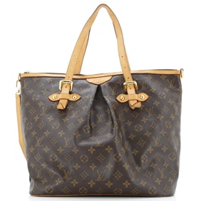 Louis Vuitton Palermo Handbag Monogram Canvas