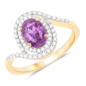 2.01 CT Genuine Pink Sapphire and