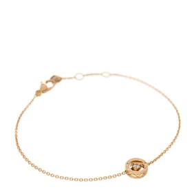 Chanel 18K Yellow Gold Diamond Coco