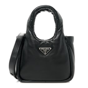 Prada Nappa Soft Padded Small Double