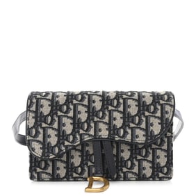 Christian Dior Oblique Saddle Belt Bag