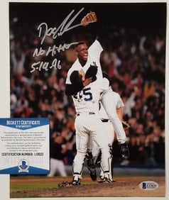 doc gooden signed 8x10 + "no