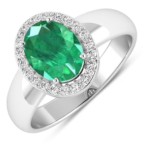 1.87 CT Genuine Zambian Emerald and