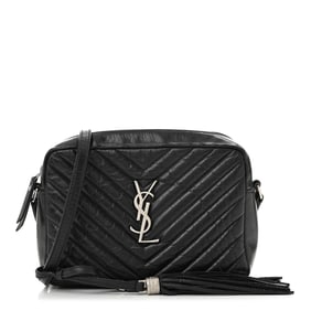 Saint Laurent Cracked Shiny Calfskin Matelasse
