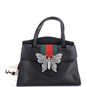 Gucci Totem Top Handle Bag Leather