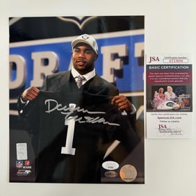 autographed/signed darren mcfadden oakland raiders 8x10