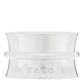 Tiffany Sterling Silver Wide 1837 Band