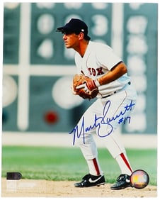 Marty Barrett Boston Red Sox Signed