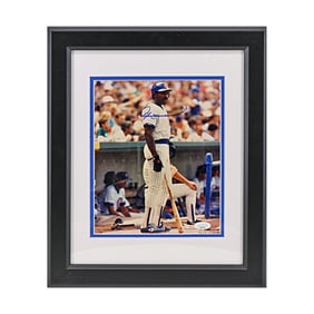 andre dawson chicago cubs autographed signed