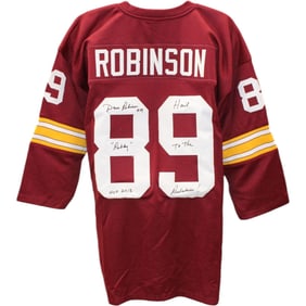 dave robinson autographed custom maroon XL