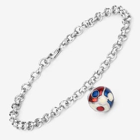 10.81 Grams 14K White Gold Multicolor