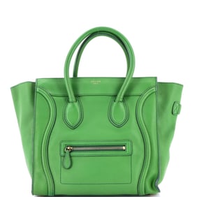 Celine Luggage Bag Smooth Leather Mini