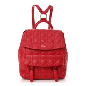 Christian Dior Lambskin Cannage Large Stardust
