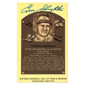 enos slaughter cardinals yankees royals brewers