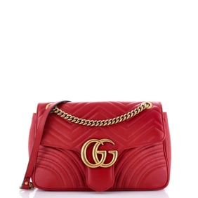 Gucci GG Marmont Flap Bag Matelasse