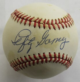 lefty gomez signed rawlings baseball PSA/DNA