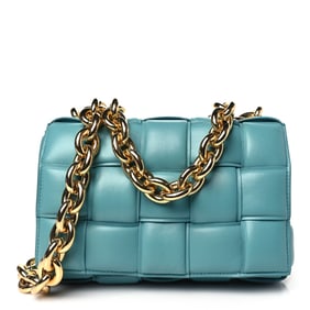 Bottega Veneta Lambskin Maxi Intreccio Padded