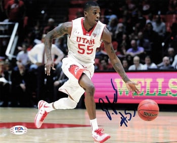 Delon Wright signed 8x10 photo PSA/DNA