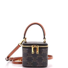 Celine Top Handle Square Vanity Case