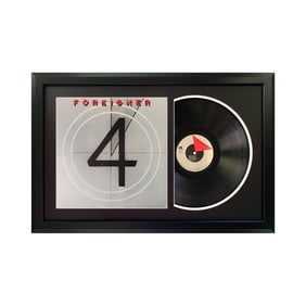 foreigner "4" genuine vinyl record &