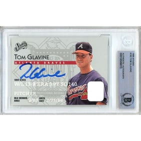 tom glavine atlanta braves signed 1995