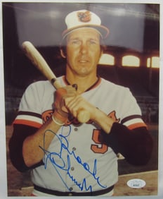 brooks robinson signed 8x10 photo JSA